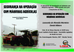 Lançamento do Livro Segurança na Operação com Máquinas Agrícolas